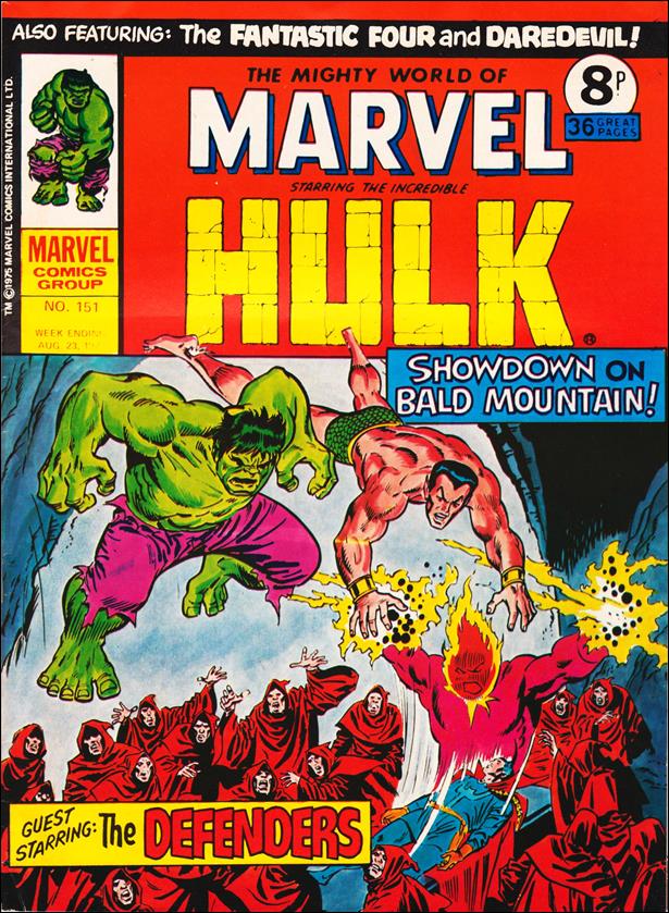 Mighty World of Marvel (UK) (1972) issue 151