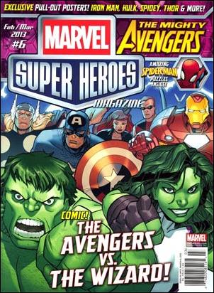 Marvel Super Heroes Magazine issue 6 Avengers Cover