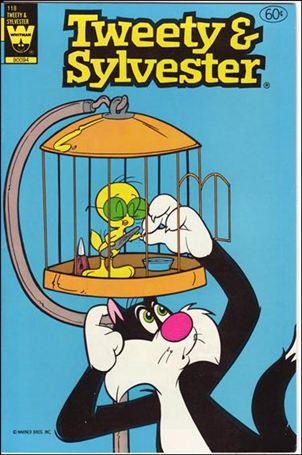 Tweety and Sylvester (1963) issue 118 Yellow Logo