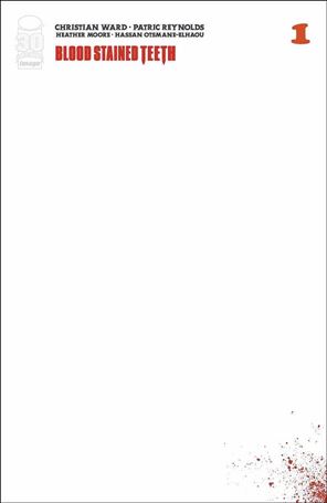 Blood Stained Teeth issue 1-D Blank/Sketch Cover