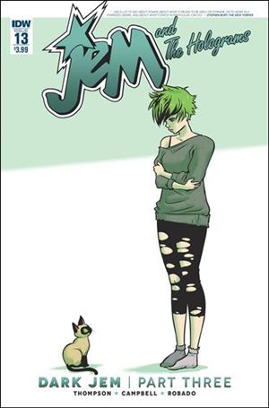 Jem and the Holograms issue 13 Sophie Campbell Cover