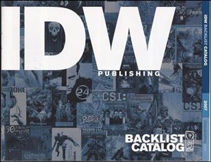 IDW Backlist Catalog issue 1