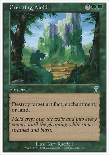 Magic the Gathering: 7th Edition (Base Set) card 236 Creeping Mold