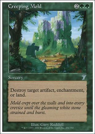 Magic the Gathering: 7th Edition (Base Set) card 236 Creeping Mold