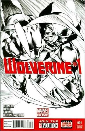 Wolverine (2013) issue 1-C Alan Davis 1:100 Sketch Cover