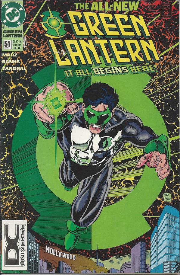 Green Lantern (1990) issue 51-B DC Universe UPC "II" Cover (2nd Printing)