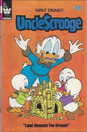 Walt Disney's Uncle Scrooge issue 196-B White Logo