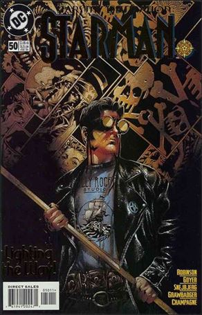 Starman (1994) issue 50 Gold Foil Cover