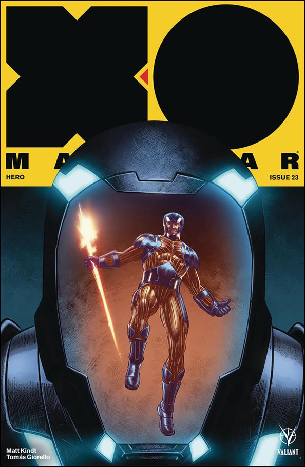 X-O Manowar (2017) issue 23-B Diego Yapur Cover