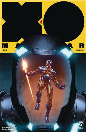 X-O Manowar (2017) issue 23-B Diego Yapur Cover
