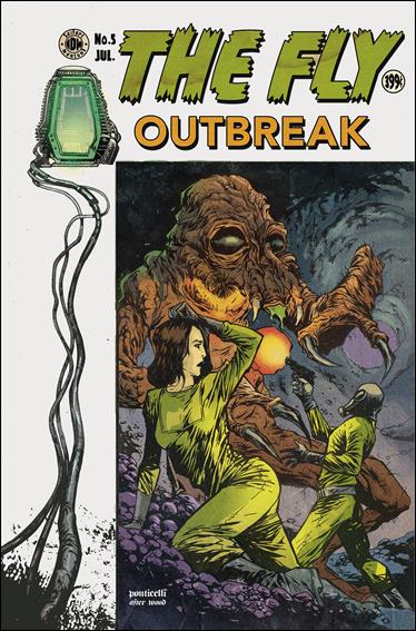 Fly: Outbreak issue 5-B Alberto Ponticelli EC Comics Subscription Cover