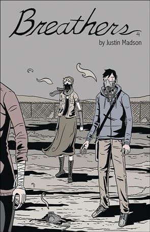 Breathers issue 4 Fence Background Cover