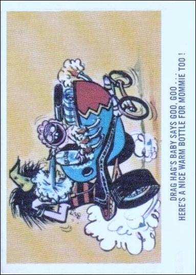 Weird-Ohs (Base Set) card 56 Drag Hag's Baby Says Goo, Goo...
