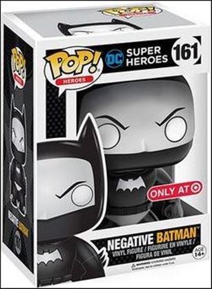 POP! Heroes figure 161 Negative Batman Target Exclusive 