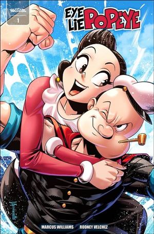 Eye Lie Popeye issue 1-E Serg Acuña Cover