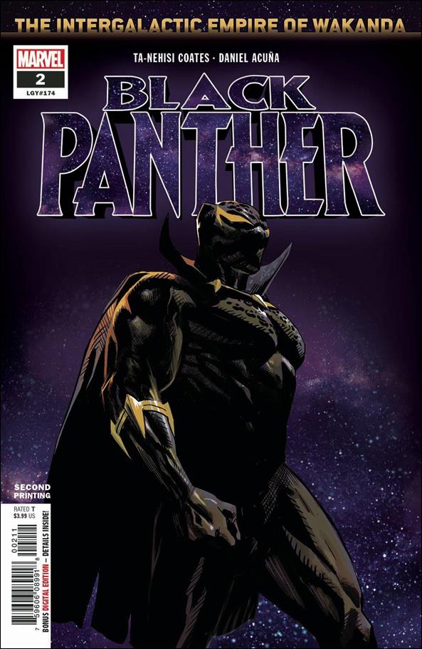 Black Panther (2018) issue 2-C Daniel Acuna Cover (2nd Printing)