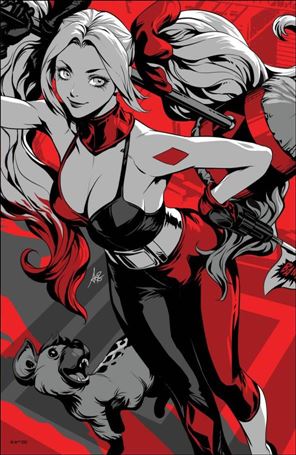 Harley Quinn: Black + White + Redder issue 1-F Stanley 