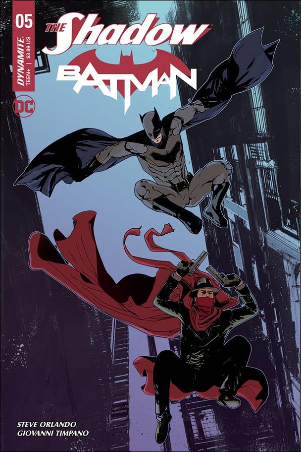 Shadow / Batman issue 5-D Robert Carey Cover