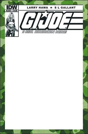G.I. Joe: A Real American Hero issue 208-B Blank Subscription Cover