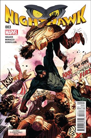 Nighthawk (2016) issue 3 Denys Cowan Cover