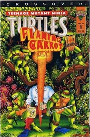 Teenage Mutant Ninja Turtles/Flaming Carrot Crossover Cover Image 1