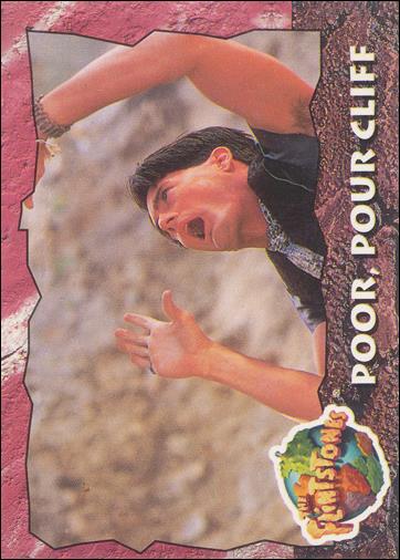 Flintstones: The Movie (Base Set) card 84 Poor, Pour Cliff
