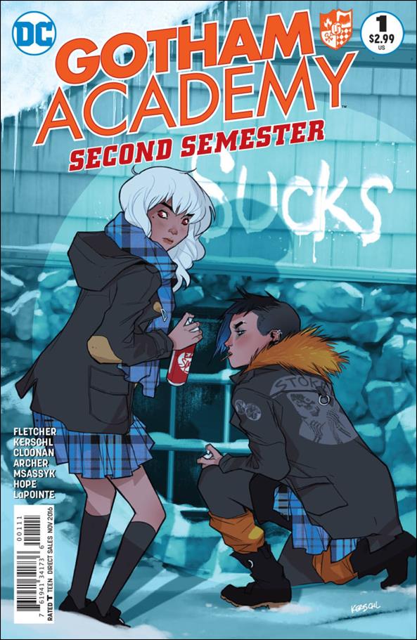 Gotham Academy: Second Semester issue 1 Karl Kerschl Cover