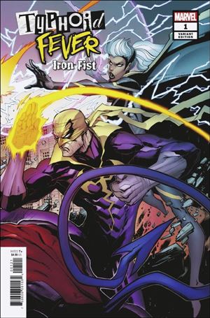 Typhoid Fever: Iron Fist issue 1-B Gerardo Sandoval Connecting Cover