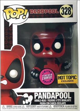 POP! Marvel figure 328-B Pandapool (Flocked Chase)