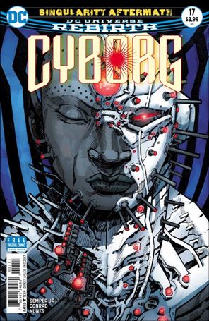 Cyborg (2016) issue 17 Eric Canete Cover