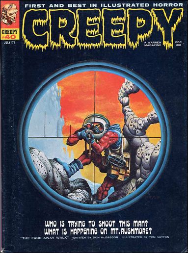 Creepy issue 40 Larry Todd/Vaughn Bode Cover