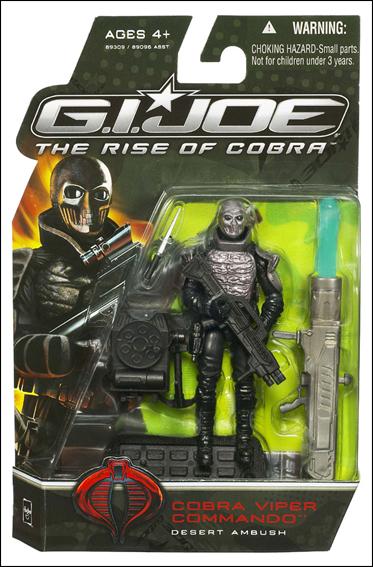 G.I. Joe Movie - The Rise of Cobra Basic 3 3/4" Action Figures figure 12 Cobra Viper Commando - Desert Ambush