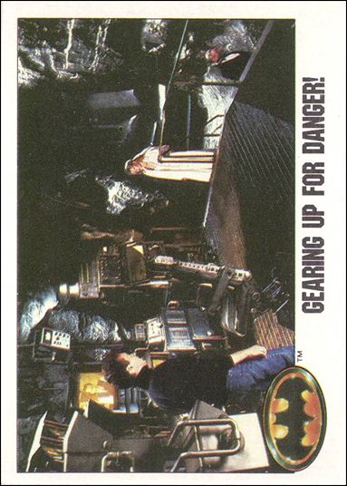Batman: Series 1 (Base Set) card 96 Gearing Up for Danger