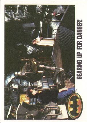 Batman: Series 1 (Base Set) card 96 Gearing Up for Danger