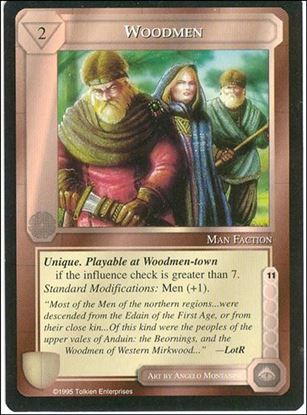 Middle-Earth: The Wizards (Base Set) card 479 Woodmen