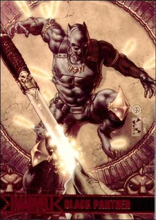 Marvel Greatest Heroes (Base Set) card 8 Black Panther
