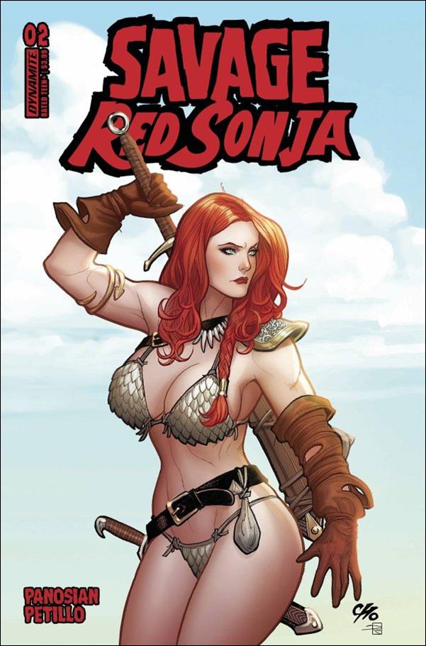 Savage Red Sonja issue 2-B Frank Cho Cover