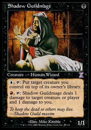 Magic the Gathering: Time Spiral (Timeshifted Subset) card 46 Shadow Guildmage