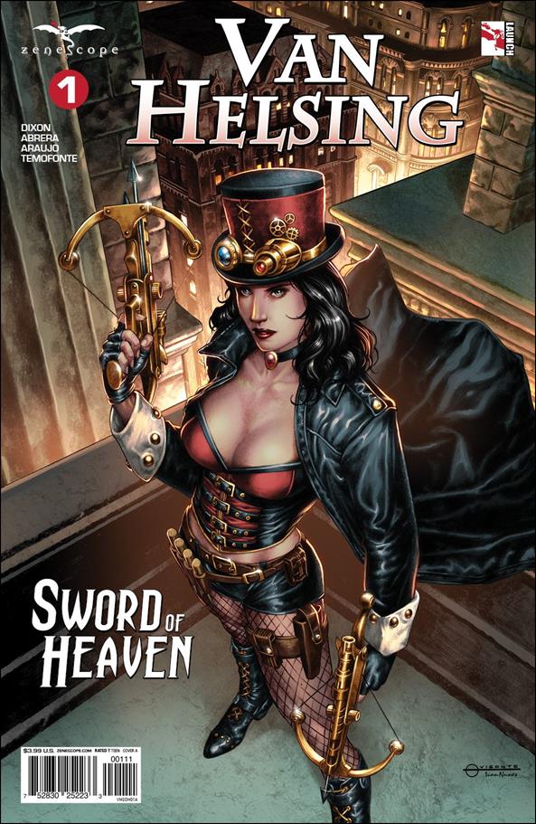 Van Helsing: Sword of Heaven issue 1 Geebo Vigonte Cover