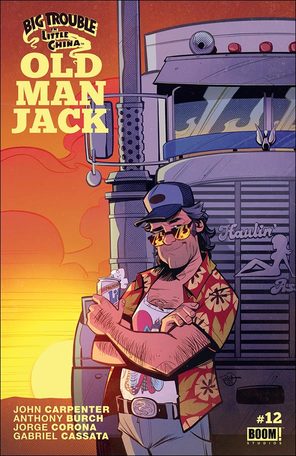 Big Trouble in Little China: Old Man Jack issue 12 Brett Parson Cover