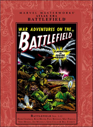 Marvel Masterworks: Atlas Era Battlefield issue nn Red Dust Jacket