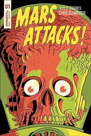 Mars Attacks (2018) issue 1-E Chris Schweizer Subscription Cover