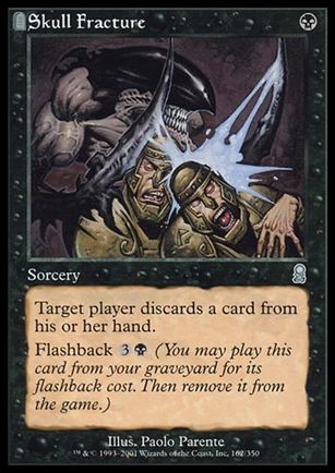 Magic the Gathering: Odyssey (Base Set) card 162 Skull Fracture
