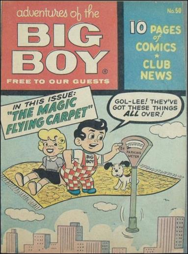 Adventures of the Big Boy issue 50-B West Coast Cover
