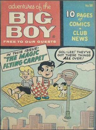 Adventures of the Big Boy issue 50-B West Coast Cover
