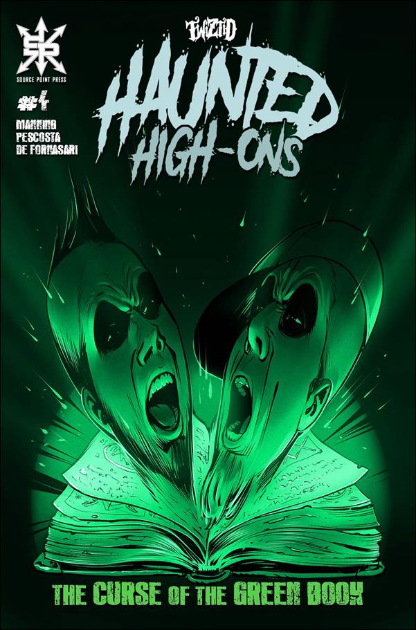 Twiztid Haunted High-Ons: The Curse of the Green Book issue 4 Marianna Pescosta Cover