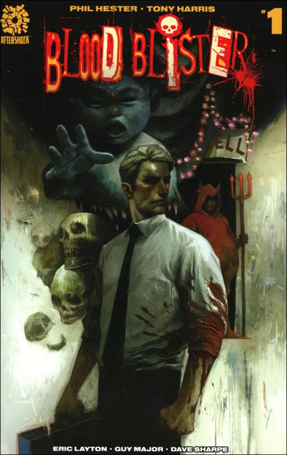 Blood Blister issue 1-B Mike Huddleston 1:10 Cover