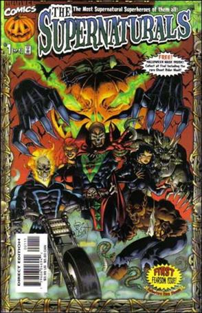 Supernaturals issue 1-B Gargoyle Mask Insert