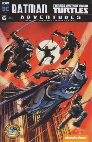 Batman/Teenage Mutant Ninja Turtles Adventures issue 6-E Neal Adams Salt City Comic Con Cover