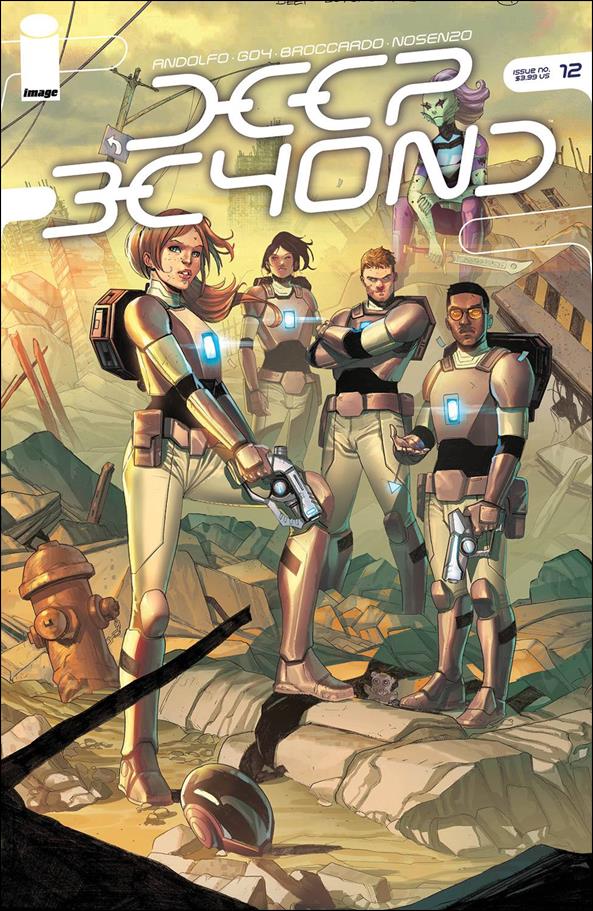 Deep Beyond issue 12 Andrea Broccardo Cover